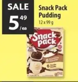 Co-op Snack Pack Pudding offer
