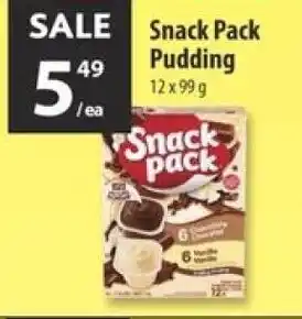 Co-op Snack Pack Pudding offer