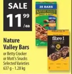 Co-op Nature valley bars offer