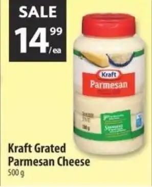 Co-op Kraft grated parmesan cheese offer
