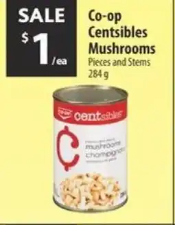 Co-op Co-op centsibles mushrooms offer