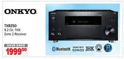 2001 Audio Video TXRZ50 9.2 Ch. THX Zone 2 Receiver offer