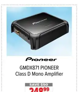 2001 Audio Video GMDX871 PIONEER Class D Mono Amplifier offer