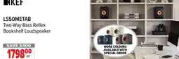 2001 Audio Video LS50METAB KEF Two-Way Bass Reflex Bookshelf Loudspeaker offer