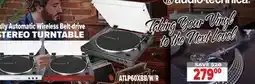 2001 Audio Video ALTP60XBB/W/R FULL AUTO TABLE BT BLACK offer