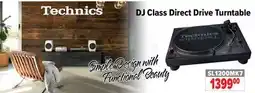2001 Audio Video SL1200MK7 DJ Class Direct Drive Turntable offer