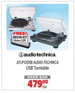 2001 Audio Video ATLP120XB AUDIO-TECHNICA USB Turntable offer