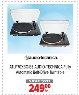 2001 Audio Video ATLP70XBG-BZ AUDIO-TECHNICA Fully Automatic Belt-Drive Turntable offer