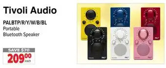 2001 Audio Video PALBTP/R/Y/W/B/BL Portable Bluetooth Speaker offer