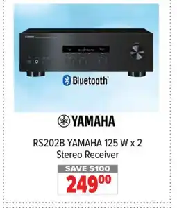2001 Audio Video RS202B YAMAHA 125 W x 2 Stereo Receiver offer