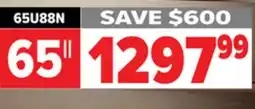 2001 Audio Video 65U88N Hisense 65 U88N LED MiniLED offer