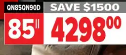 2001 Audio Video QN85QN90D 85 QLED 4K NEO HDR 32X PANEL offer