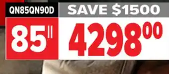 2001 Audio Video QN85QN90D 85 QLED 4K NEO HDR 32X PANEL offer