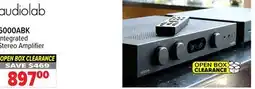 2001 Audio Video 6000ABK Integrated Stereo Amplifier offer