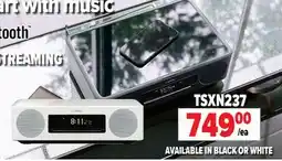 2001 Audio Video TSXN237 DESKTOP RADIO NETWORK BT CD BK offer