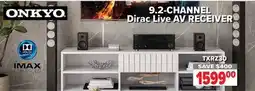 2001 Audio Video TXRZ30 9.2-CHANNEL Dirac Live AV RECEIVER offer