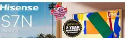 2001 Audio Video 55S7N HISENSE 55 CANVAS TV 144Hz offer