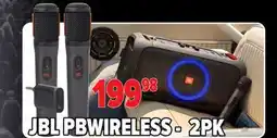 2001 Audio Video PBENCORE JBL PBWIRELESS-2PK offer