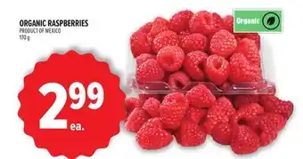 Metro ORGANIC RASPBERRIES offer