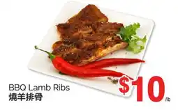 T&T Supermarket BBQ LAMB RIBS offer