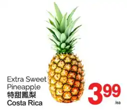 T&T Supermarket EXTRA SWEET PINEAPPLE offer
