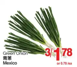 T&T Supermarket GREEN ONION offer