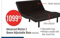 The Brick Beautyrest Advanced Motion 2 Queen Adjustable Base offer