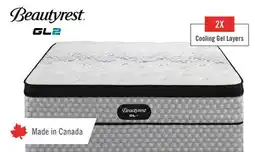 The Brick Beautyrest GL2 Eurotop Queen Mattress offer