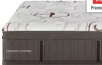 The Brick Stearns & Foster Founders Collection Cardiff City Eurotop Queen Mattress offer
