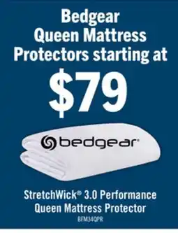 The Brick BEDGEAR StretchWick 3.0 Performance Queen Mattress Protector offer