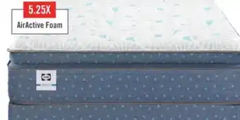 The Brick Sealy Posturepedic Luxury Crown Jewel Resort Paradiso Euro Pillowtop Queen Mattress offer