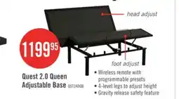 The Brick Quest 2.0 Queen Adjustable Base offer