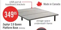 The Brick Zephyr 2.0 Queen Platform Base offer