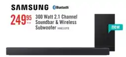 The Brick Samsung B-Series 2.1-Channel Soundbar with Wireless Subwoofer offer