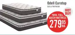 The Brick Springwall Odell Eurotop Twin Mattress offer
