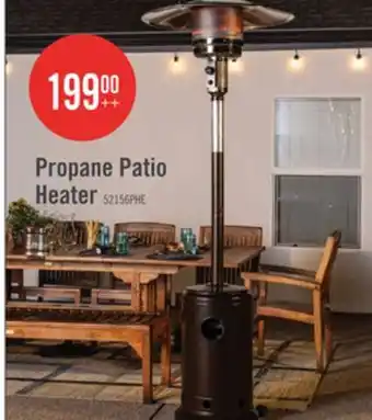 The Brick Bond Brushed Bronze Propane Patio Heater - 52156 offer