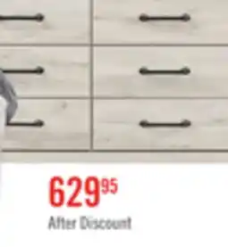 The Brick Abby Bedroom 6-Drawer Dresser, 58.7W x 36.42H - White offer