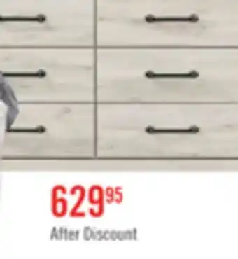 The Brick Abby Bedroom 6-Drawer Dresser, 58.7W x 36.42H - White offer