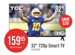 The Brick TCL 32 720p HD LED 60Hz Roku Smart TV (32S250R-CA) offer