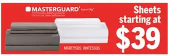 The Brick Masterguard Ultra Advanced 4-Piece Queen Sheet Set - Grey offer