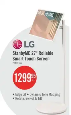 The Brick LG StanbyME 27 Rollable Smart Touch Screen offer