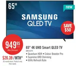 The Brick Samsung 65 Q7F QLED 4K Smart TV with Vision AI offer