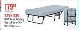 The Brick DHP Owen Folding Guest Bed with 4 Mattress offer