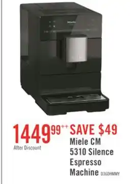 The Brick Miele CM 5310 Silence Espresso Machine offer