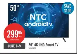 The Brick NTC 50 UHD Smart Android TV offer