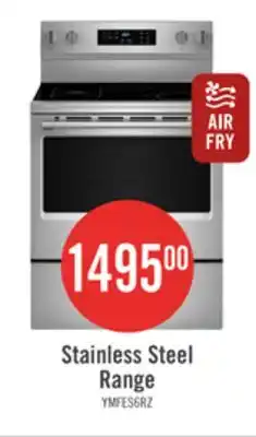 The Brick Maytag 30 5.3 Cu. Ft. Electric Range with No Preheat Air Fry - Stainless Steel - YMFES6030RZ offer