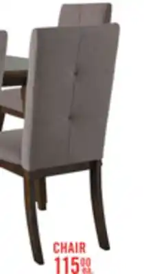 The Brick Chelsea Dining Chair with Linen-Look Fabric - Aqua Blue offer