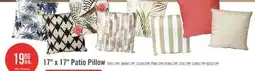 The Brick Indoor/Outdoor Palm Tree Accent Pillow - Blue offer
