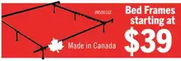 The Brick Twin/Full Metal Glider Bed Frame offer