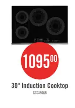 The Brick Frigidaire Gallery 30 4-Element Induction Cooktop - Black - GCCI3067AB offer